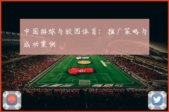 中国排球与校园体育:推广策略与成功案例